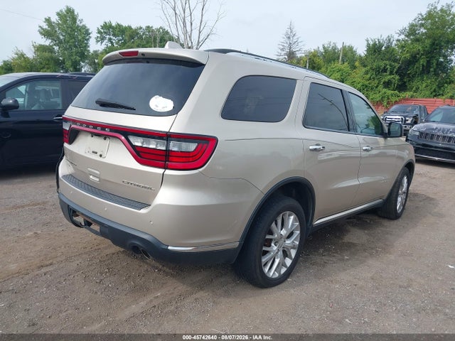45742640 :رقم المزاد ، 1C4RDJEG2EC318716 vin ، 2014 Dodge Durango Citadel مزاد بيع
