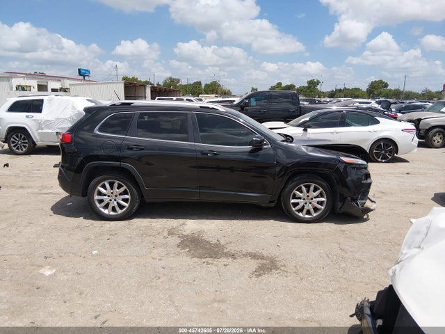 Продажа на аукционе авто 2014 Jeep Cherokee Limited, vin: 1C4PJLDB1EW238355, номер лота: 45742685