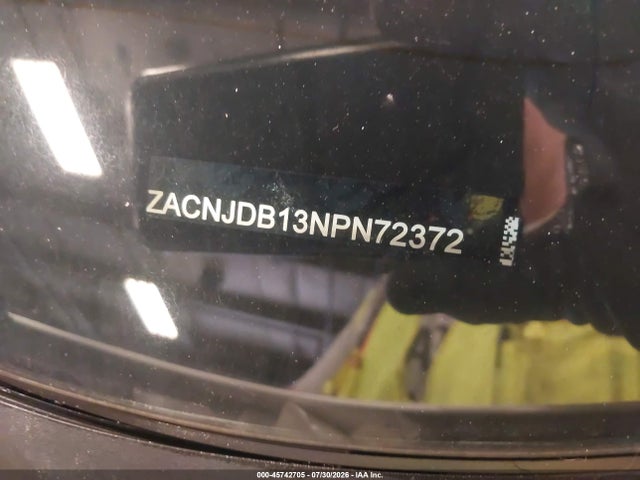 Продажа на аукционе авто 2022 Jeep Renegade Latitude 4x4, vin: ZACNJDB13NPN72372, номер лота: 45742705