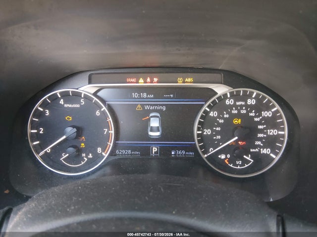 45742743 :رقم المزاد ، 1N4BL4DV5NN382040 vin ، 2022 Nissan Altima Sv Fwd مزاد بيع