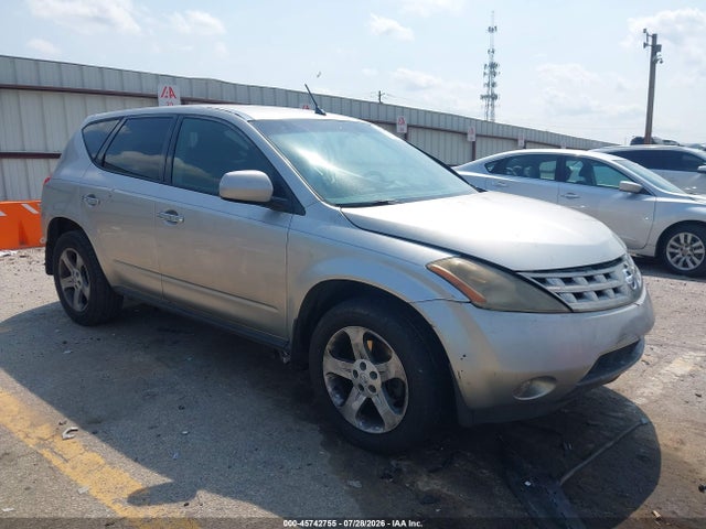 Продаж на аукціоні авто 2004 Nissan Murano Sl, vin: JN8AZ08TX4W216843, номер лоту: 45742755