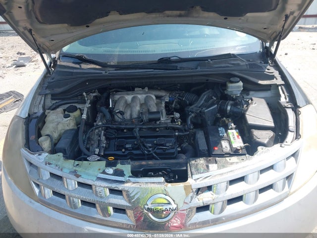 Продажа на аукционе авто 2004 Nissan Murano Sl, vin: JN8AZ08TX4W216843, номер лота: 45742755