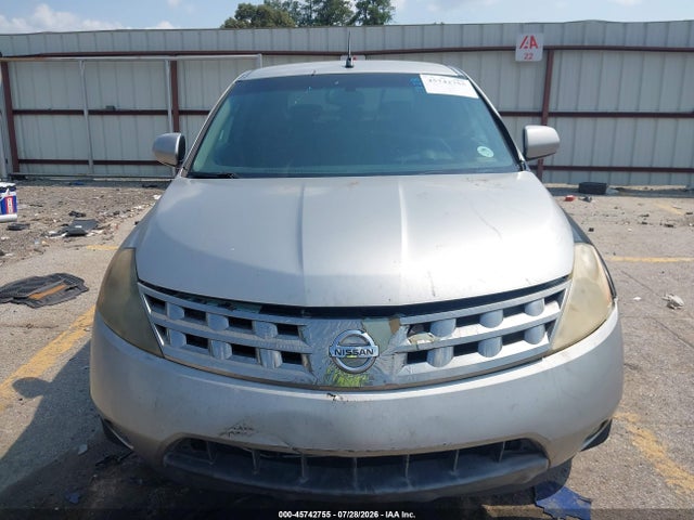 Продажа на аукционе авто 2004 Nissan Murano Sl, vin: JN8AZ08TX4W216843, номер лота: 45742755