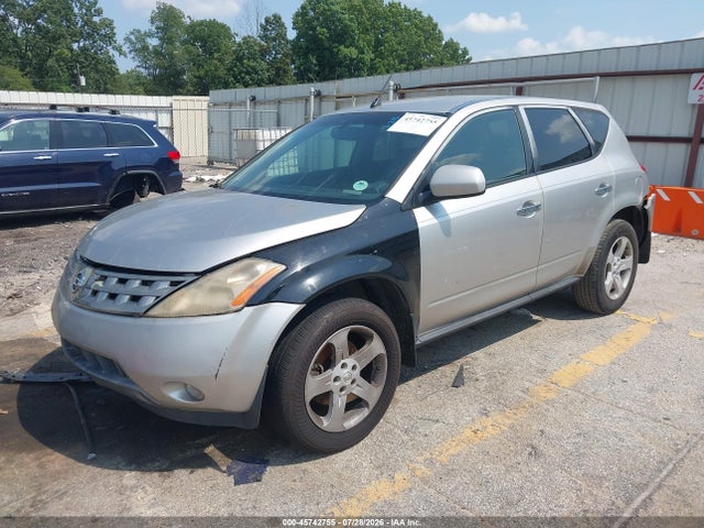 Продажа на аукционе авто 2004 Nissan Murano Sl, vin: JN8AZ08TX4W216843, номер лота: 45742755
