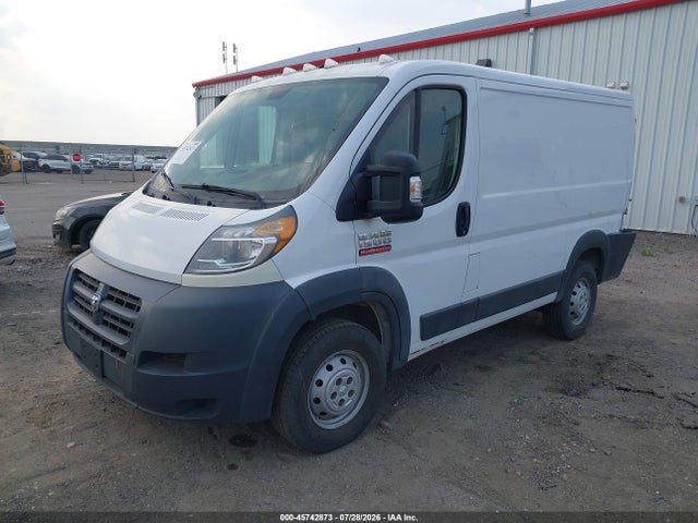 45742873 :رقم المزاد ، 3C6TRVNG4HE521366 vin ، 2017 Ram Promaster 1500 Low Roof 118 Wb مزاد بيع