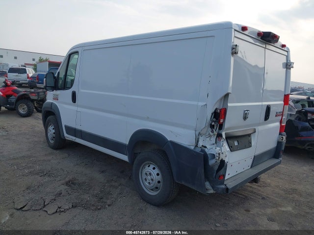 45742873 :رقم المزاد ، 3C6TRVNG4HE521366 vin ، 2017 Ram Promaster 1500 Low Roof 118 Wb مزاد بيع