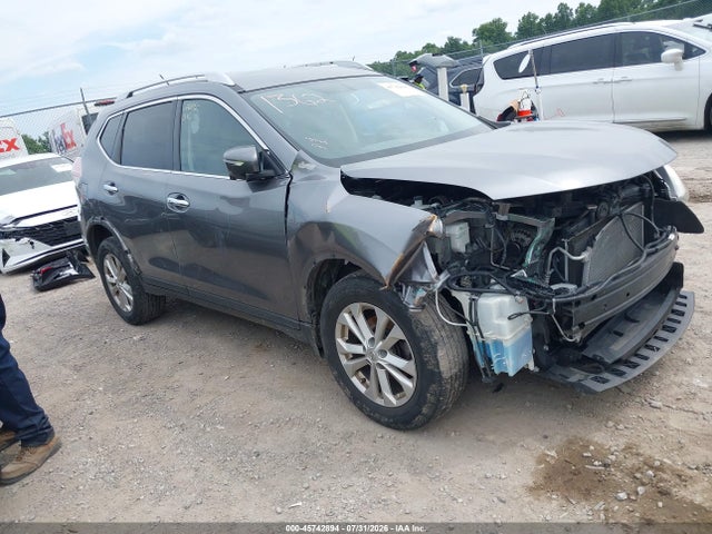 2016 Nissan Rogue Sv მანქანა იყიდება აუქციონზე, vin: KNMAT2MV8GP638821, აუქციონის ნომერი: 45742894