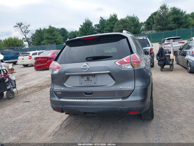 2016 Nissan Rogue Sv მანქანა იყიდება აუქციონზე, vin: KNMAT2MV8GP638821, აუქციონის ნომერი: 45742894