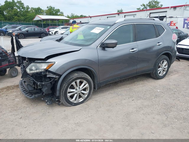 2016 Nissan Rogue Sv მანქანა იყიდება აუქციონზე, vin: KNMAT2MV8GP638821, აუქციონის ნომერი: 45742894