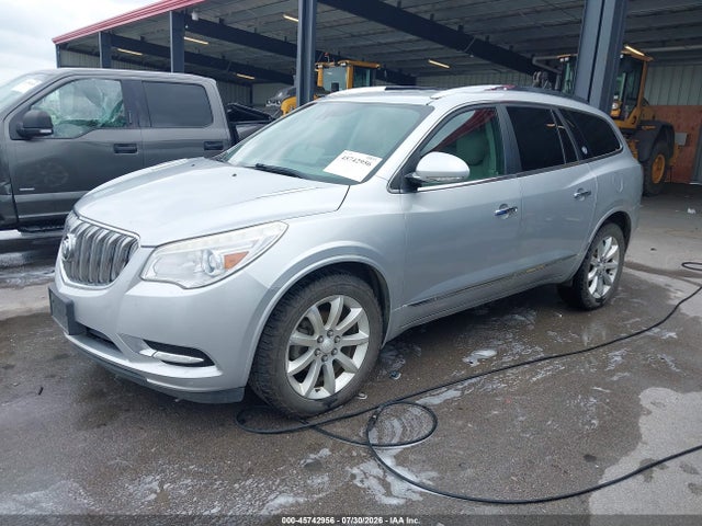 45742956 :رقم المزاد ، 5GAKVBKD4FJ147139 vin ، 2015 Buick Enclave Leather مزاد بيع