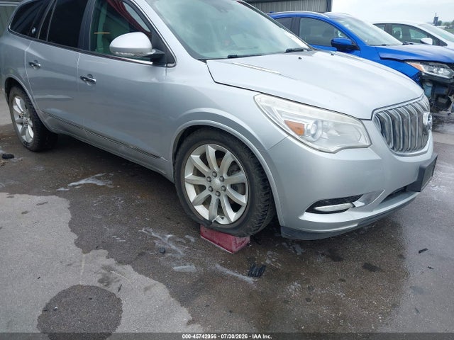 45742956 :رقم المزاد ، 5GAKVBKD4FJ147139 vin ، 2015 Buick Enclave Leather مزاد بيع