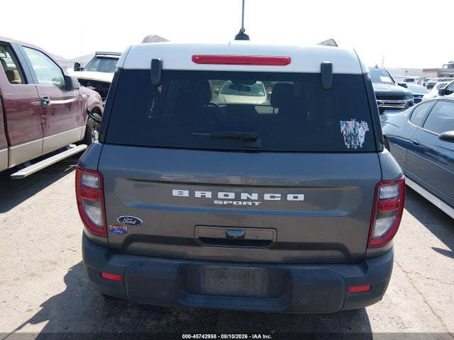 45742958 :رقم المزاد ، 3FMCR9GN9SRE39351 vin ، 2025 Ford Bronco Sport Heritage مزاد بيع