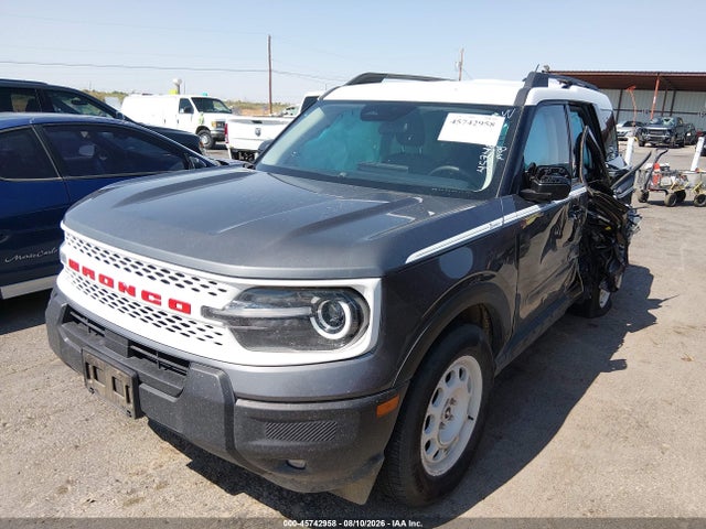45742958 :رقم المزاد ، 3FMCR9GN9SRE39351 vin ، 2025 Ford Bronco Sport Heritage مزاد بيع
