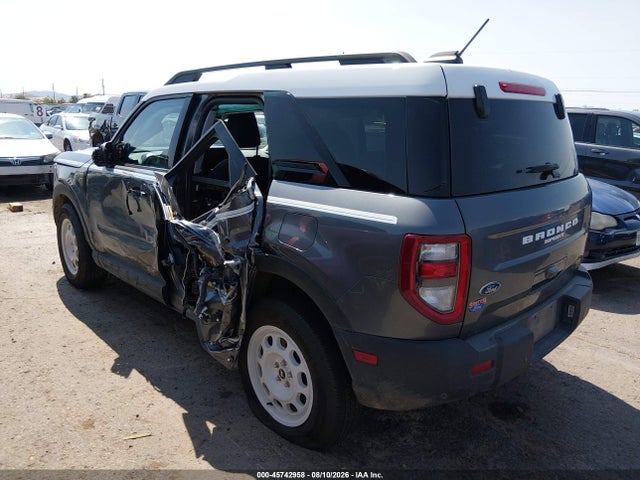 45742958 :رقم المزاد ، 3FMCR9GN9SRE39351 vin ، 2025 Ford Bronco Sport Heritage مزاد بيع