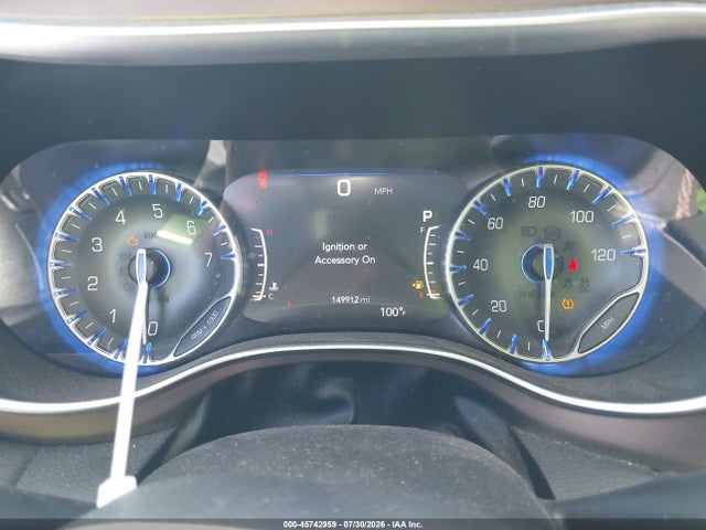 2017 Chrysler Pacifica Touring-l Plus მანქანა იყიდება აუქციონზე, vin: 2C4RC1EG5HR727386, აუქციონის ნომერი: 45742959
