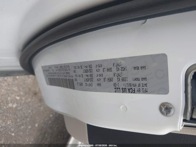 45742980 :رقم المزاد ، 2C4RC1EG1LR158545 vin ، 2020 Chrysler Pacifica Touring L Plus مزاد بيع