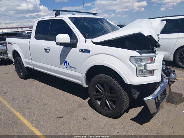 2016 Ford F-150 Lariat მანქანა იყიდება აუქციონზე, vin: 1FTFX1EG6GFA60969, აუქციონის ნომერი: 45742987