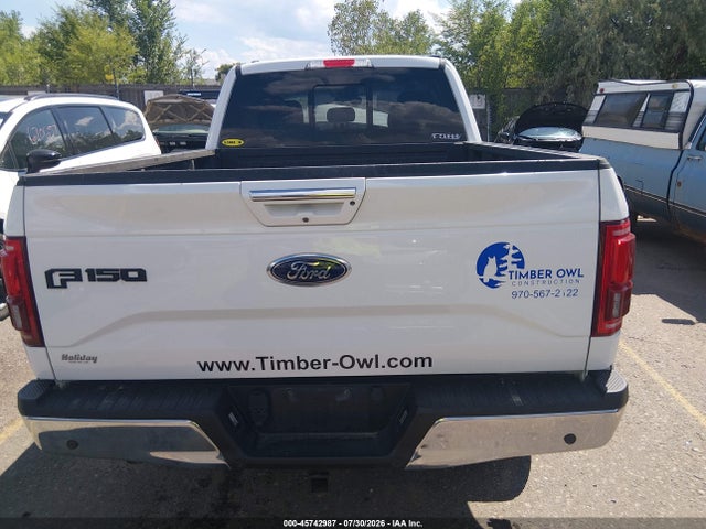 2016 Ford F-150 Lariat მანქანა იყიდება აუქციონზე, vin: 1FTFX1EG6GFA60969, აუქციონის ნომერი: 45742987