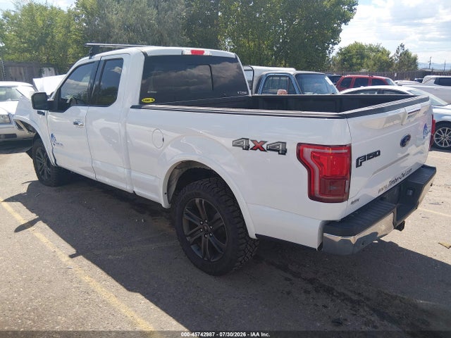 2016 Ford F-150 Lariat მანქანა იყიდება აუქციონზე, vin: 1FTFX1EG6GFA60969, აუქციონის ნომერი: 45742987