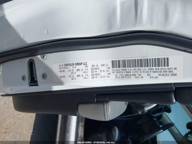 45742992 :رقم المزاد ، 1C4PJLDB9EW314050 vin ، 2014 Jeep Cherokee Limited مزاد بيع