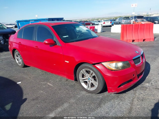 2008 Bmw 328i მანქანა იყიდება აუქციონზე, vin: WBAVC535X8FZ82384, აუქციონის ნომერი: 45743010