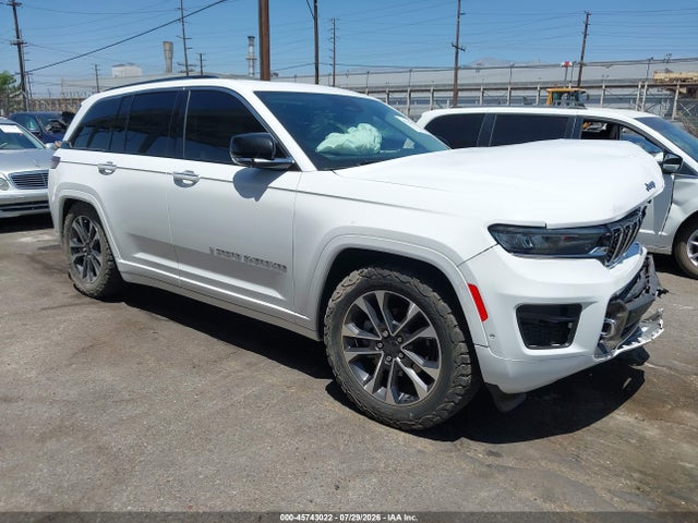45743022 :رقم المزاد ، 1C4RJHDG5N8564696 vin ، 2022 Jeep Grand Cherokee Overland 4x4 مزاد بيع