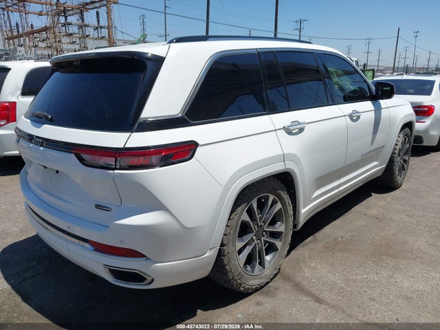 Продажа на аукционе авто 2022 Jeep Grand Cherokee Overland 4x4, vin: 1C4RJHDG5N8564696, номер лота: 45743022