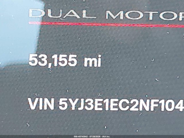 Tesla Model 3 Performance Dual Motor All-wheel Drive 2022 5YJ3E1EC2NF104182 Image 14