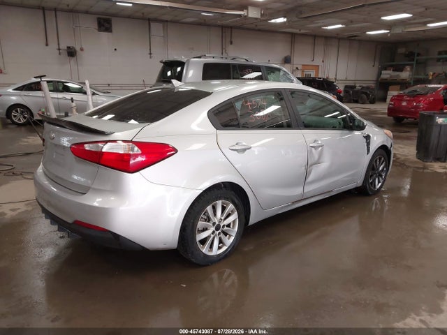45743087 :رقم المزاد ، KNAFX4A66E5125270 vin ، 2014 Kia Forte Lx مزاد بيع