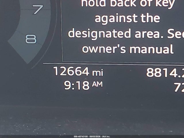Продаж на аукціоні авто 2024 Audi Q3 Premium 45 Tfsi S Line Quattro Tiptronic, vin: WA1DECF30R1184749, номер лоту: 45743100