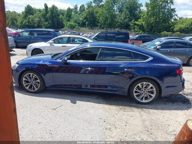 Auction sale of the 2021 Audi A5 Sportback Premium Plus 40 Tfsi Quattro S Tronic, vin: WAUCBCF54MA051137, lot number: 45743131