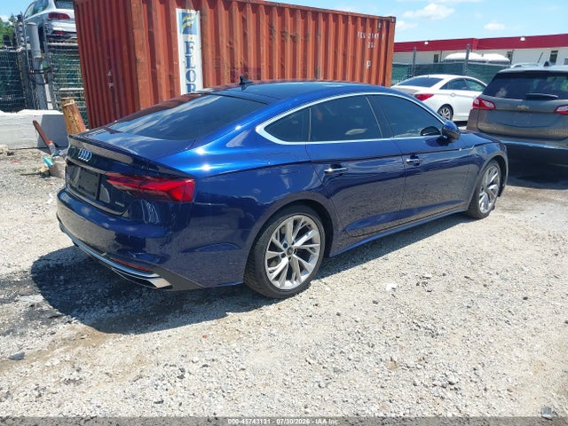 Auction sale of the 2021 Audi A5 Sportback Premium Plus 40 Tfsi Quattro S Tronic, vin: WAUCBCF54MA051137, lot number: 45743131