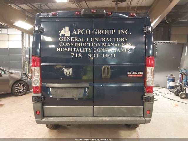 45743158 :رقم المزاد ، 3C6TRVAGXFE508611 vin ، 2015 Ram Promaster 1500 Low Roof مزاد بيع