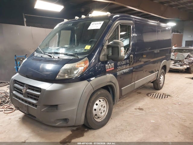 45743158 :رقم المزاد ، 3C6TRVAGXFE508611 vin ، 2015 Ram Promaster 1500 Low Roof مزاد بيع