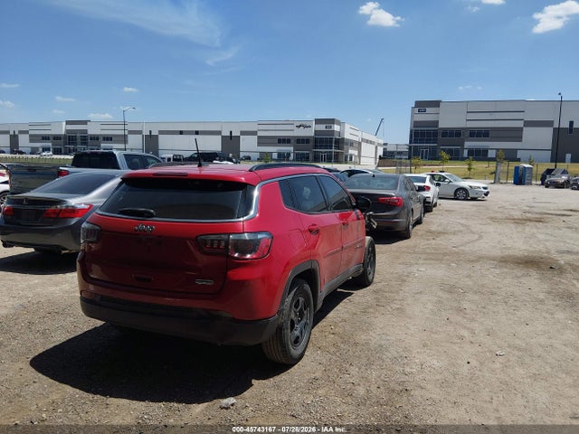 Aukcja sprzedaży 2020 Jeep Compass Sun And Safety Fwd, vin: 3C4NJCBB8LT231254, numer aukcji: 45743167
