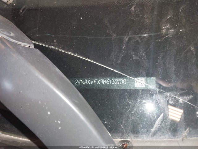 Aukcja sprzedaży 2019 Chevrolet Equinox Lt, vin: 2GNAXVEX9K6132100, numer aukcji: 45743171