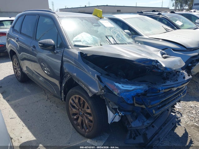 45743181 :رقم المزاد ، JF2SLDHC5SH523316 vin ، 2025 Subaru Forester Sport مزاد بيع