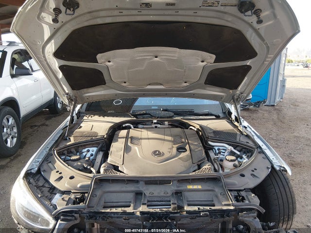 45743188 :رقم المزاد ، W1K6G7GB8NA129133 vin ، 2022 Mercedes-benz S 580 4matic مزاد بيع