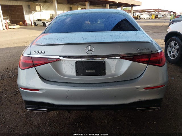 45743188 :رقم المزاد ، W1K6G7GB8NA129133 vin ، 2022 Mercedes-benz S 580 4matic مزاد بيع