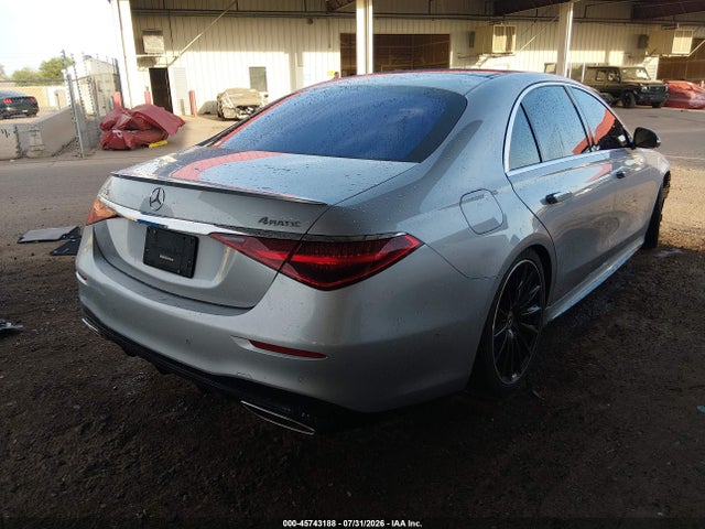 45743188 :رقم المزاد ، W1K6G7GB8NA129133 vin ، 2022 Mercedes-benz S 580 4matic مزاد بيع