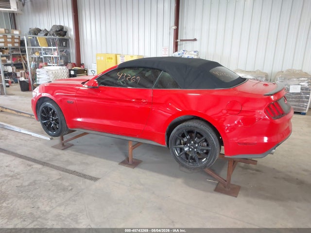 2017 Ford Mustang Gt Premium მანქანა იყიდება აუქციონზე, vin: 1FATP8FF9H5301499, აუქციონის ნომერი: 45743269