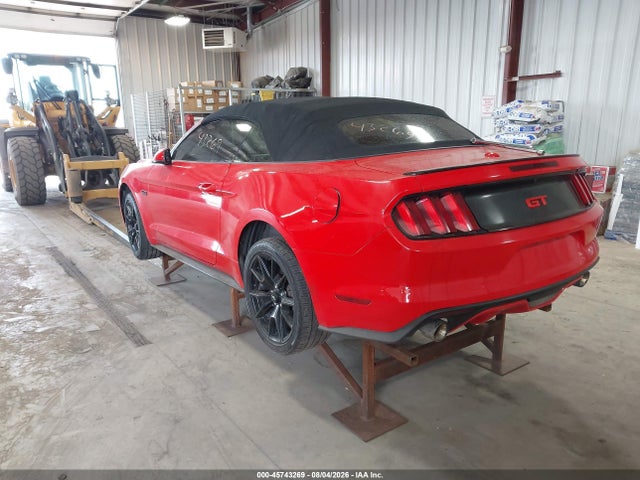2017 Ford Mustang Gt Premium მანქანა იყიდება აუქციონზე, vin: 1FATP8FF9H5301499, აუქციონის ნომერი: 45743269