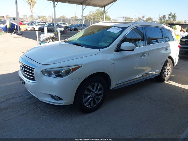 45743304 :رقم المزاد ، 5N1AL0MM4EC508918 vin ، 2014 Infiniti Qx60 مزاد بيع