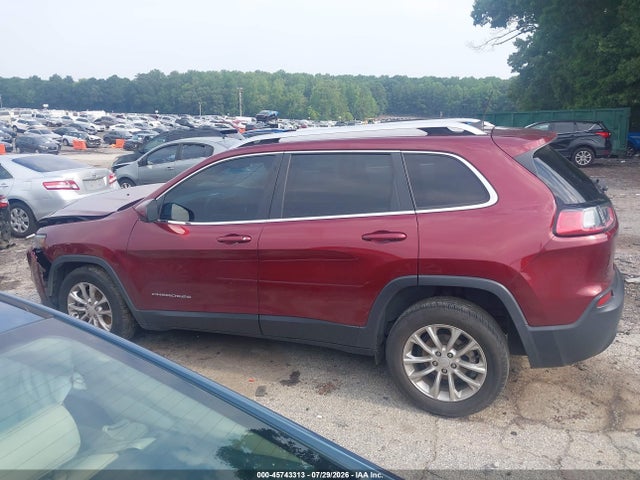 2019 Jeep Cherokee Latitude Fwd მანქანა იყიდება აუქციონზე, vin: 1C4PJLCBXKD327575, აუქციონის ნომერი: 45743313