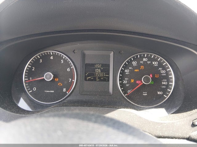 2014 Volkswagen Jetta 1.8t Se მანქანა იყიდება აუქციონზე, vin: 3VWD07AJ8EM265381, აუქციონის ნომერი: 45743415