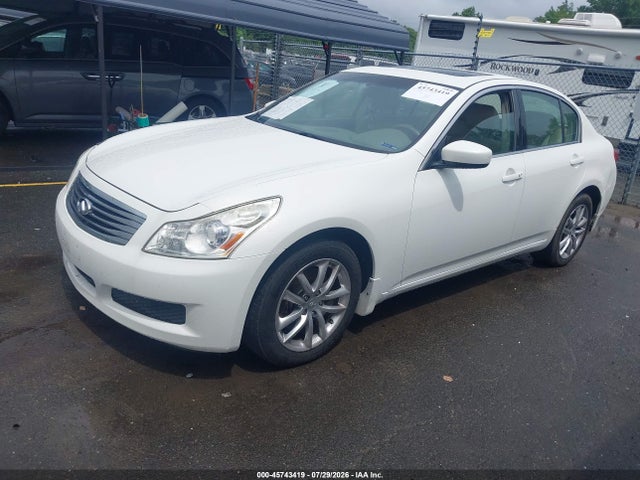 45743419 :رقم المزاد ، JNKCV61F99M355581 vin ، 2009 Infiniti G37x مزاد بيع