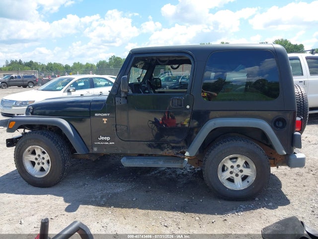 2004 Jeep Wrangler Sport მანქანა იყიდება აუქციონზე, vin: 1J4FA49S74P732295, აუქციონის ნომერი: 45743486