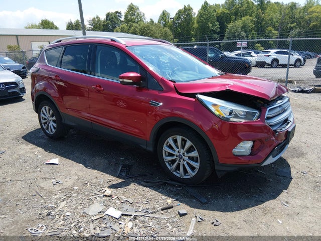 Auction sale of the 2017 Ford Escape Titanium, vin: 1FMCU0J98HUB81301, lot number: 45743494