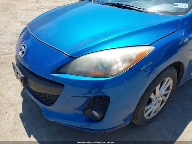 2012 Mazda Mazda3 I Grand Touring მანქანა იყიდება აუქციონზე, vin: JM1BL1W85C1629917, აუქციონის ნომერი: 45743524