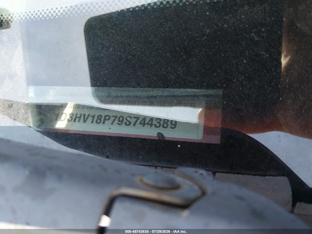 45743535 :رقم المزاد ، 1D3HV18P79S744389 vin ، 2009 Dodge Ram 1500 Slt/sport/trx مزاد بيع